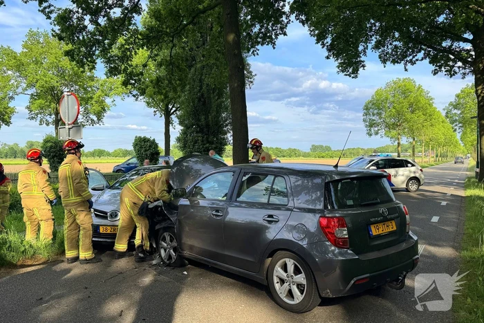 Gewonde na frontale botsing