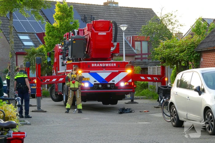 Brandweer ingezet voor schoorsteenbrand