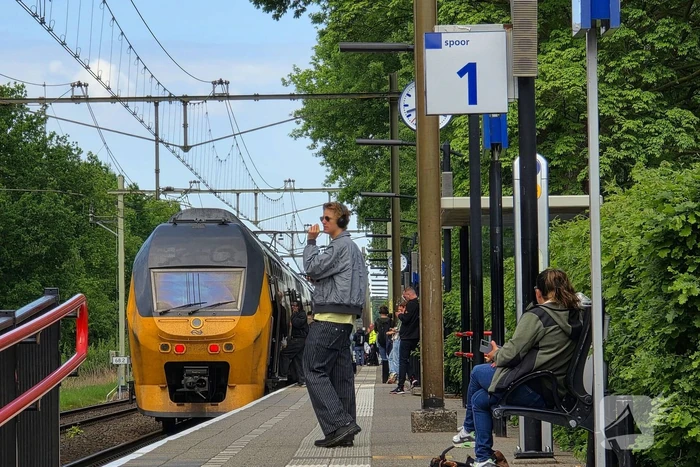 Treinverkeer gestremd vanwege medische noodsituatie in trein