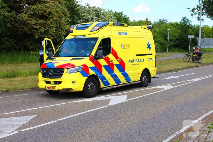 Verkeerslicht buiten werking na aanrijding