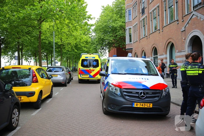 Gewonde bij steekincident, politie houdt verdachte aan
