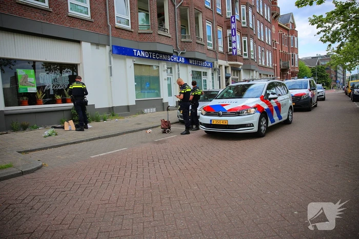 Gewonde bij steekincident, politie houdt verdachte aan