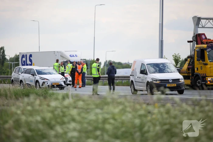 Ongeval op snelweg zorgt voor vertraging