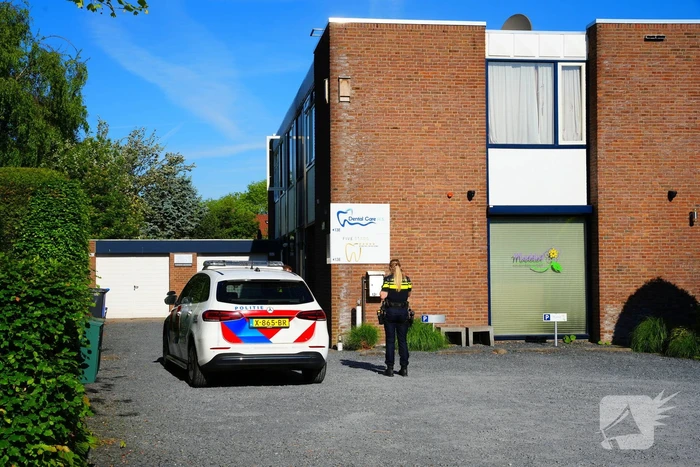 Explosie leidt tot brand in praktijk