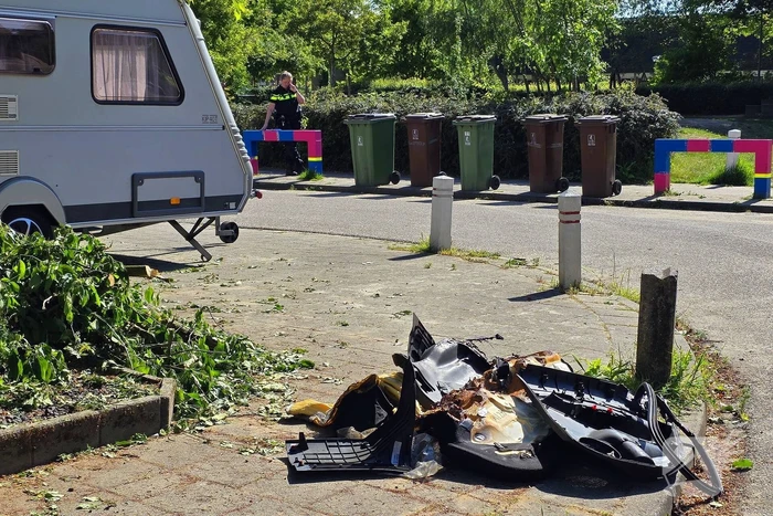 Onderzoek naar vermoedelijke brandstichting bij autobrand