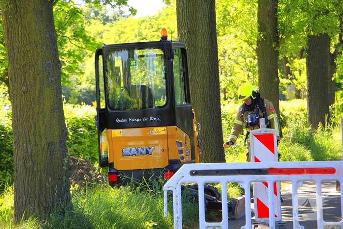 Gaslekkage veroorzaakt wegafsluiting