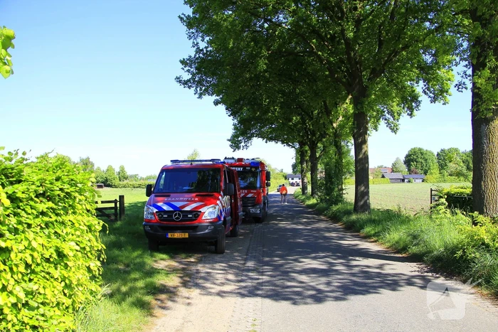 Gaslekkage veroorzaakt wegafsluiting