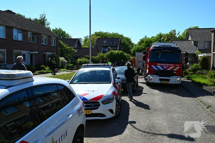 Brand in keuken zorgt voor rookontwikkeling
