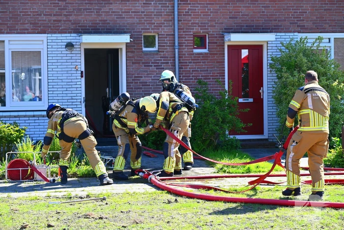Brand in keuken zorgt voor rookontwikkeling