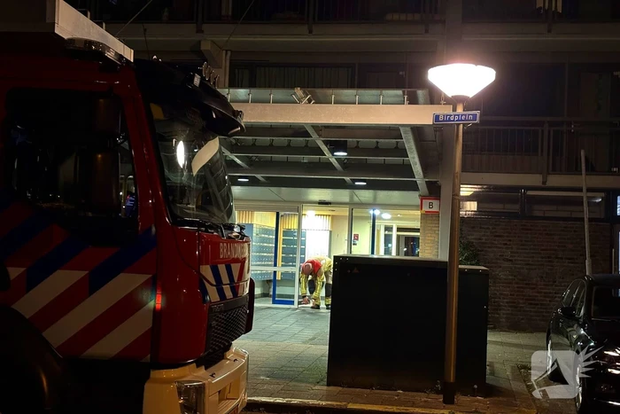 Flatbewoners zonder spanning door lekkage