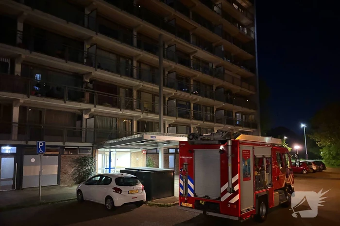 Flatbewoners zonder spanning door lekkage