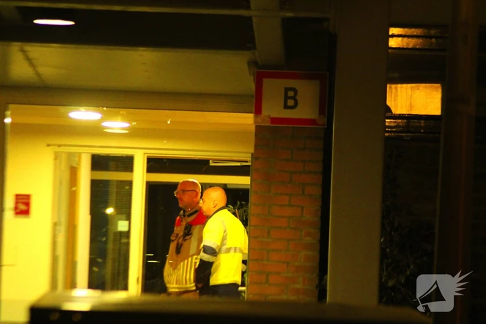 Flatbewoners zonder spanning door lekkage