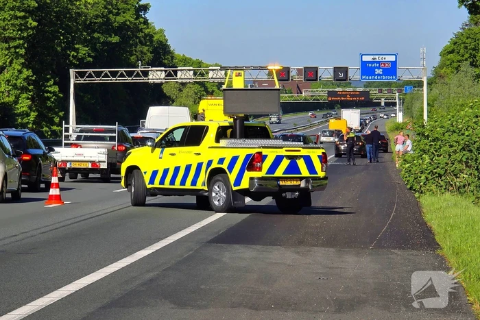 Meerdere voertuigen betrokken bij ongevallen op snelweg