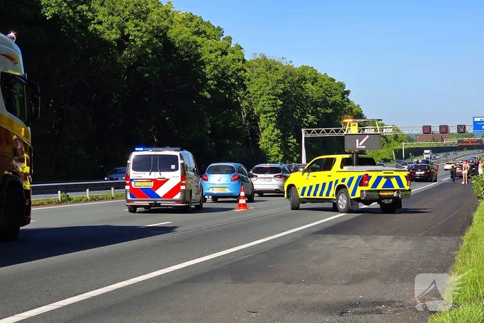 Meerdere voertuigen betrokken bij ongevallen op snelweg