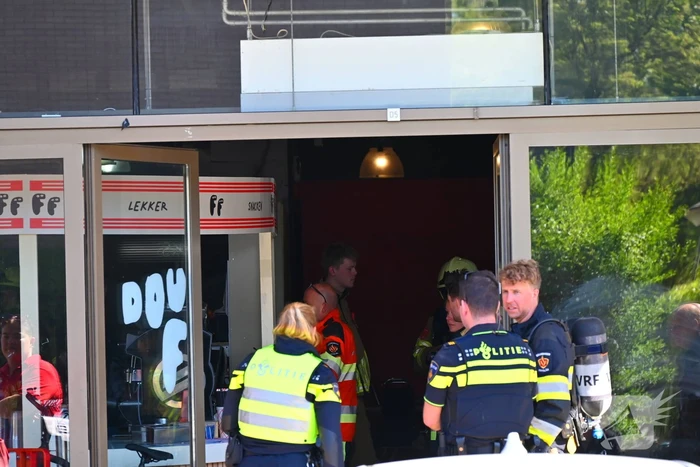 Frituur in brand tijdens verbouwing