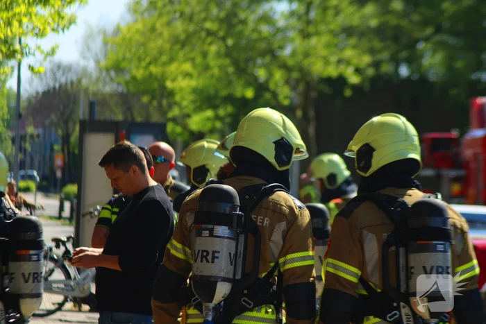Frituur in brand tijdens verbouwing