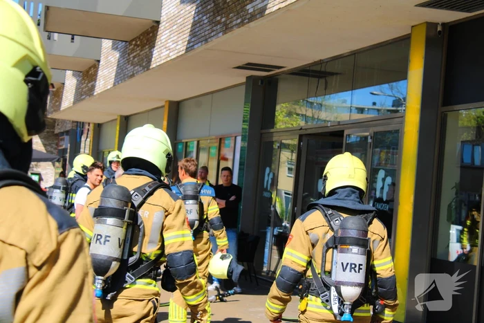 Frituur in brand tijdens verbouwing