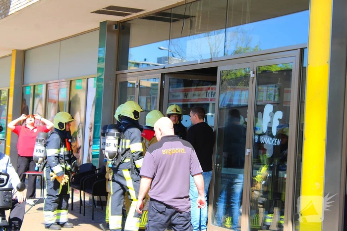 Frituur in brand tijdens verbouwing