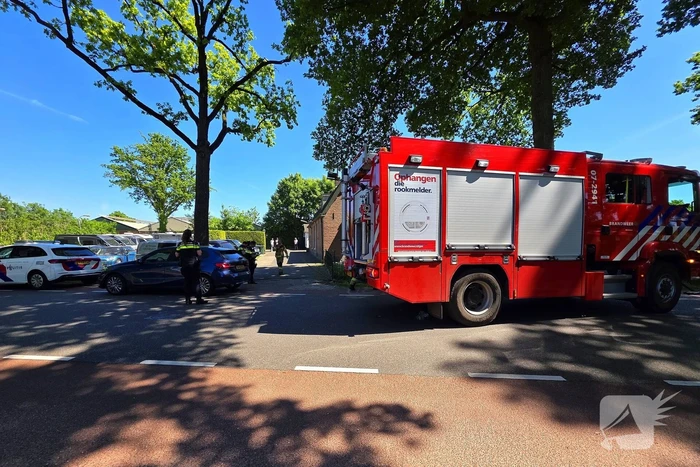 Brand in woning, alarm geslagen door rookmelder
