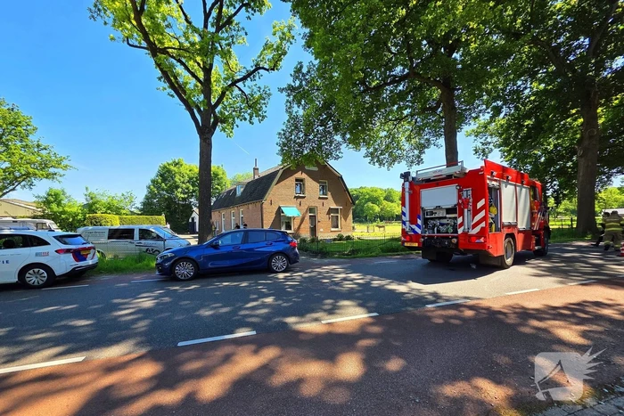 Brand in woning, alarm geslagen door rookmelder
