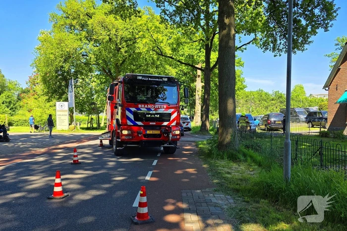 Brand in woning, alarm geslagen door rookmelder