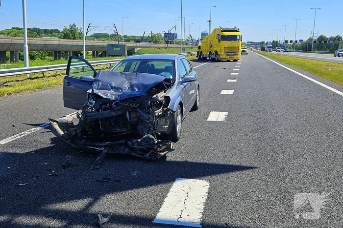 Grote bergingsactie op snelweg