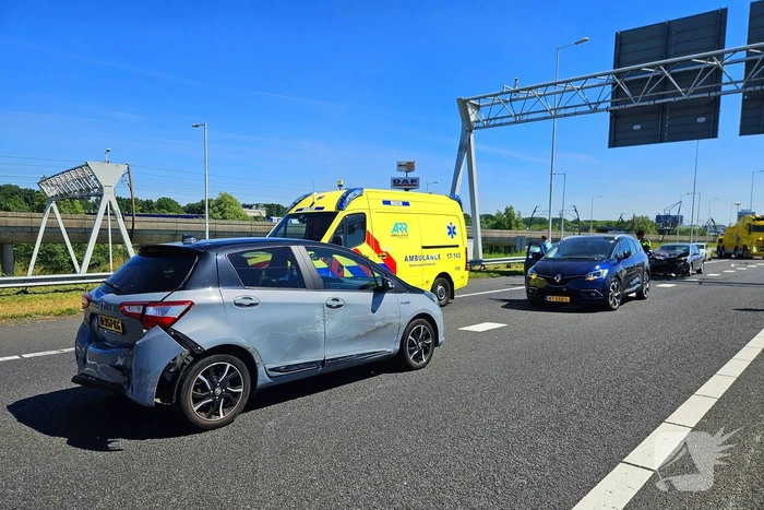 Grote bergingsactie op snelweg