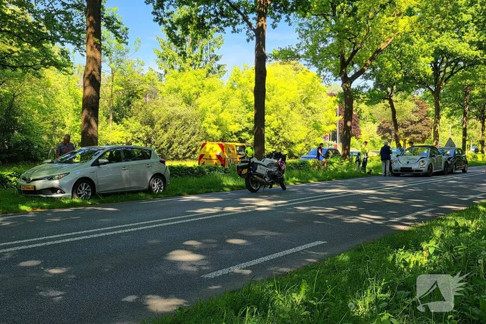 Kopstaart botsing op omleidingsroute
