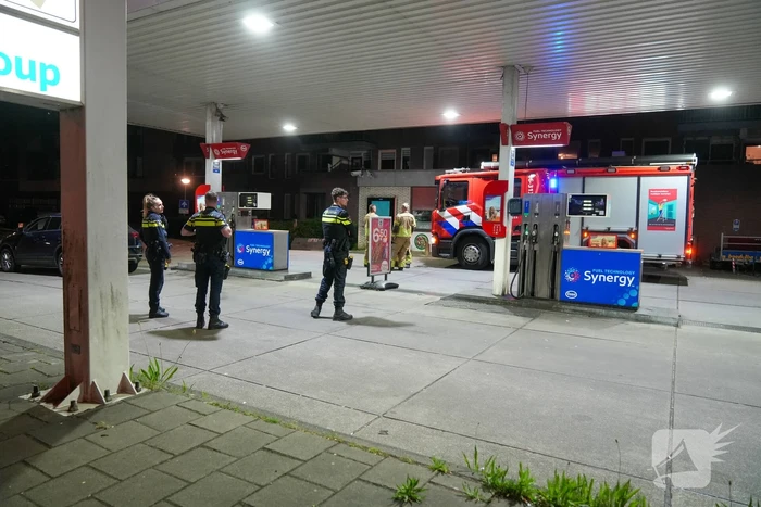 Brand op balkon op eerste verdieping