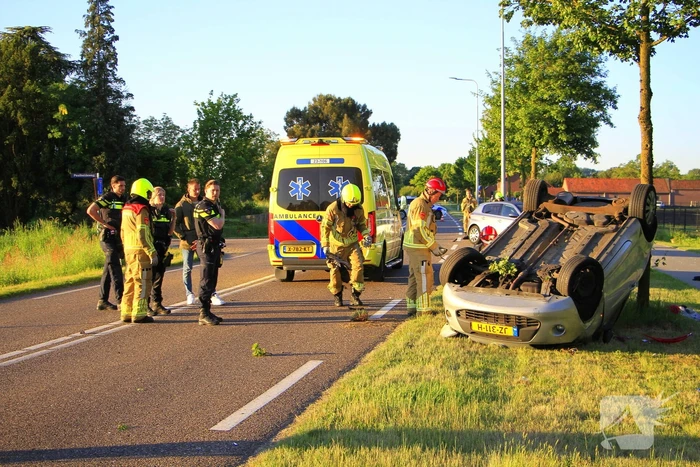 Politieagent betrokken bij verkeersincident