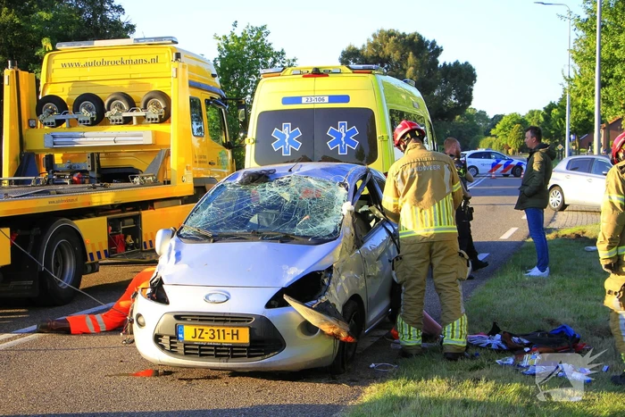 Politieagent betrokken bij verkeersincident