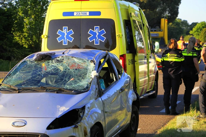 Politieagent betrokken bij verkeersincident