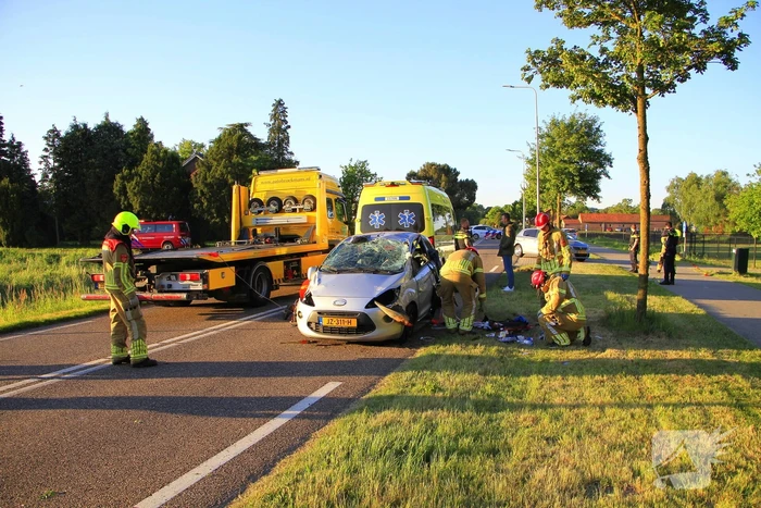 Politieagent betrokken bij verkeersincident