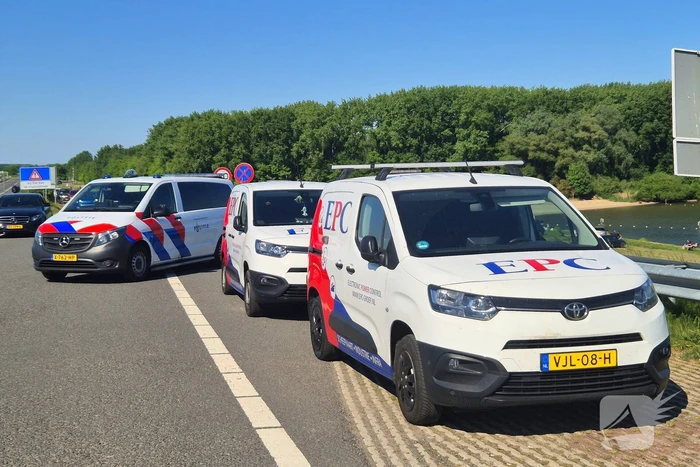 Storing Haringvlietbrug, zorgt voor flinke file