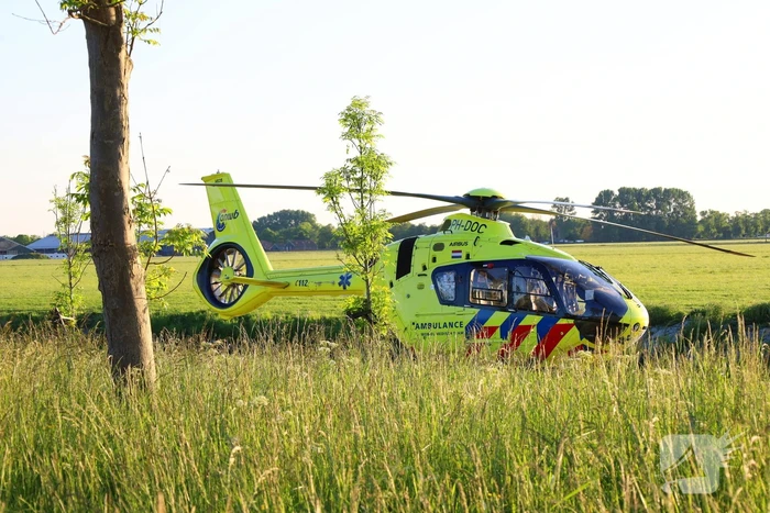 Ernstig ongeval tussen twee auto's op snelweg