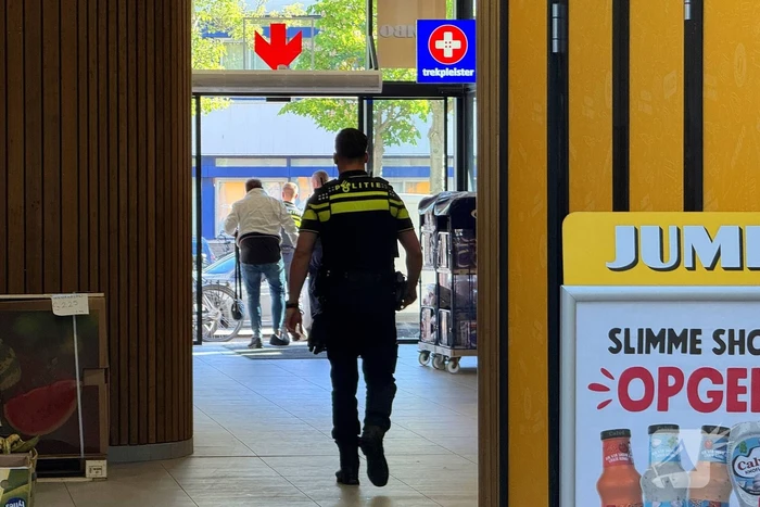 Bedreiging tijdens winkeldiefstal