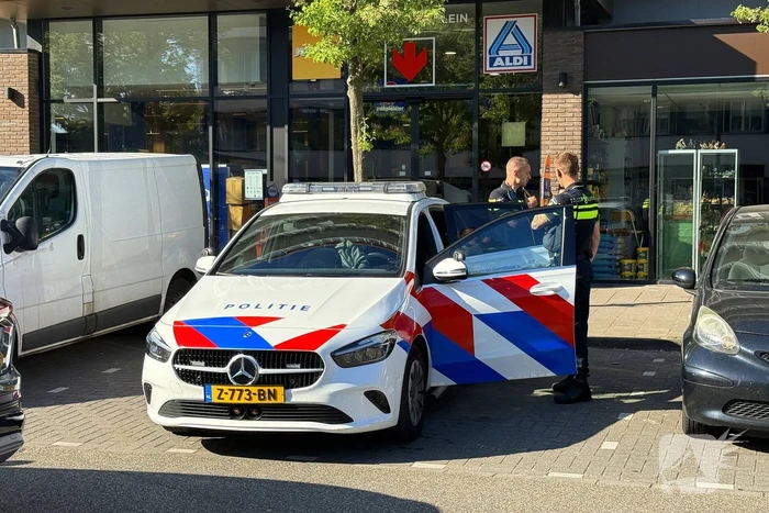 Bedreiging tijdens winkeldiefstal