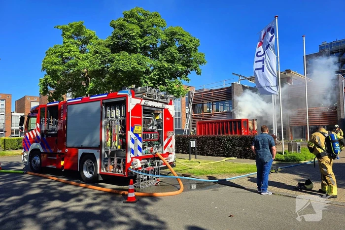 Containerbrand snel onder controle