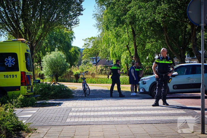 Fietser aangereden op zebrapad