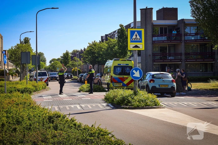 Fietser aangereden op zebrapad