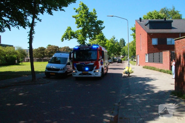 Brand in woning snel onder controle