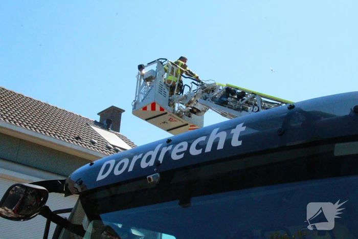 Brand in woning snel onder controle