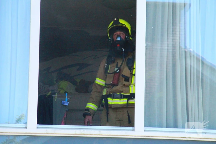 Brand in woning snel onder controle