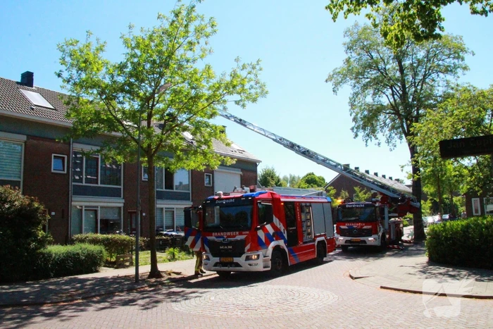 Brand in woning snel onder controle