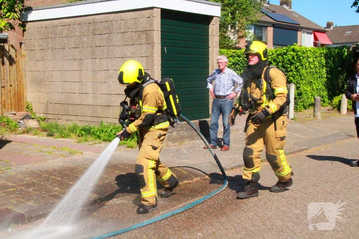 Veel rookontwikkeling bij woningbrand