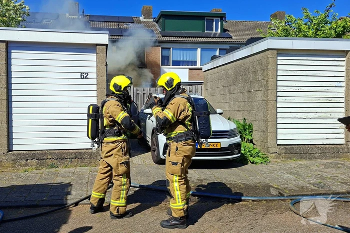 Veel rookontwikkeling bij woningbrand