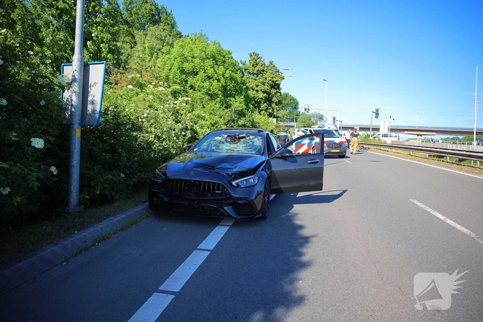 Fietser geschept en overleden