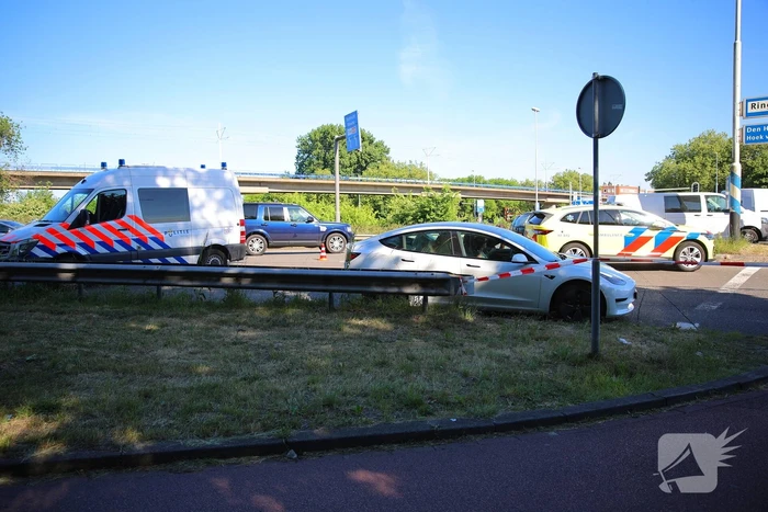 Fietser geschept en overleden
