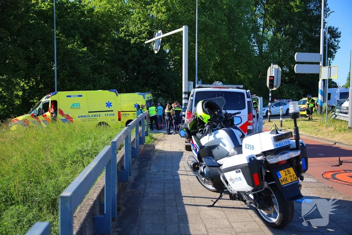 Fietser geschept en overleden