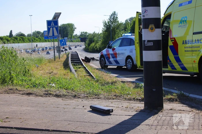 Fietser geschept en overleden